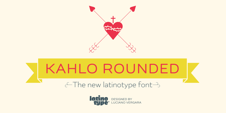 Kahlo Rounded Font Poster 1