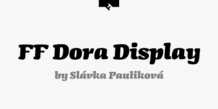 FF Dora Display Font Poster 1