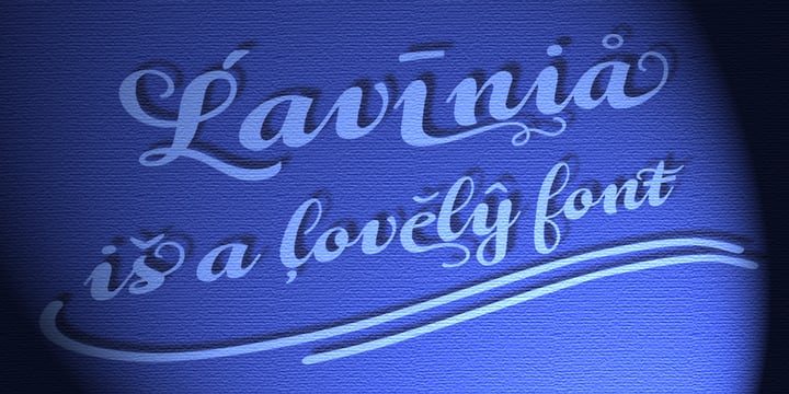 Lavinia Font Poster 5