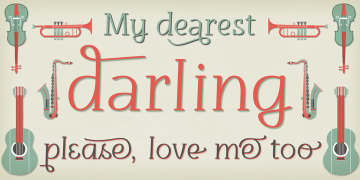 darling Font Poster 12