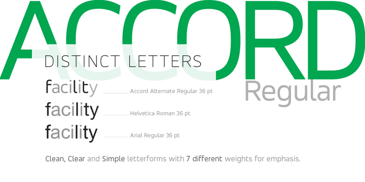Accord Font Poster 6