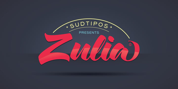 Zulia Pro Font Poster 1