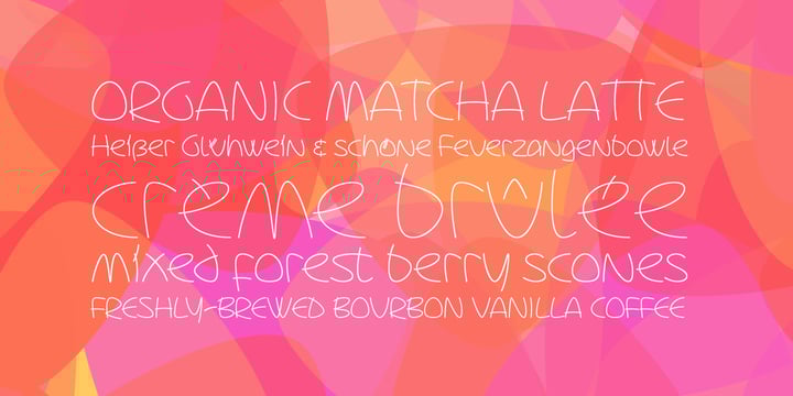 Blumenkind Font Poster 4