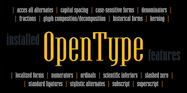 Hamerslag Font Poster 5