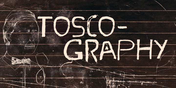 Toscography Font Poster 1