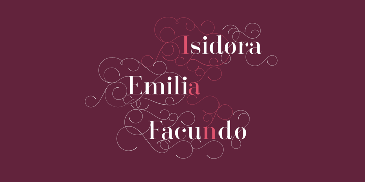 Santis Font Poster 14