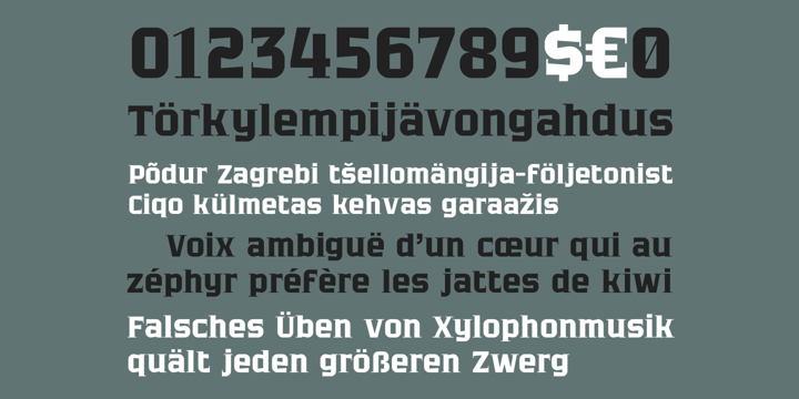 Zantiqa 4F Font Poster 5