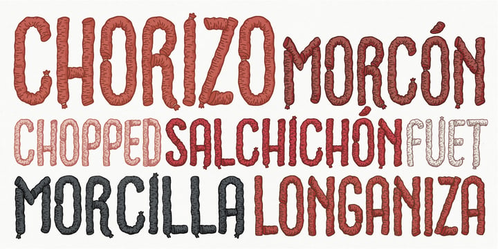 Choriza Font Poster 6
