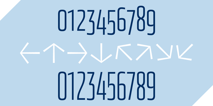Condesqa 4F Font Poster 4