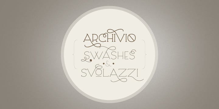 Archivio Font Poster 2