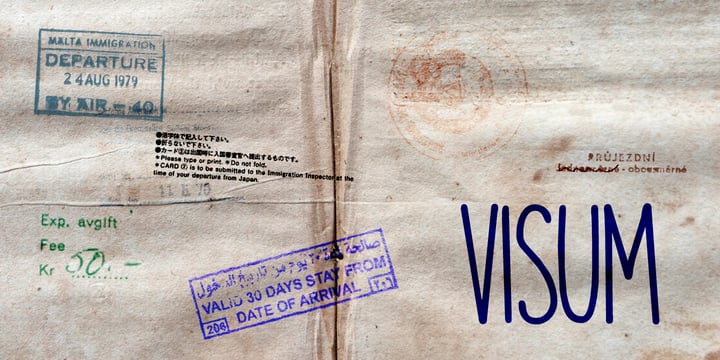 Visum Font Poster 1