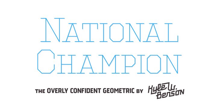 Vi ses i morgen sorg rense National Champion Font | Webfont & Desktop | MyFonts