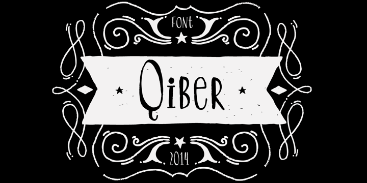 Qiber Font Poster 1
