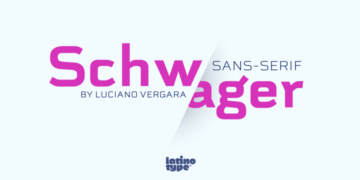 Schwager Sans Font Poster 12