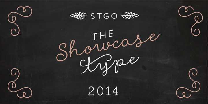 Showcase Font Poster 13