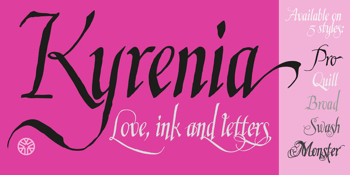 Kyrenia Font Poster 1