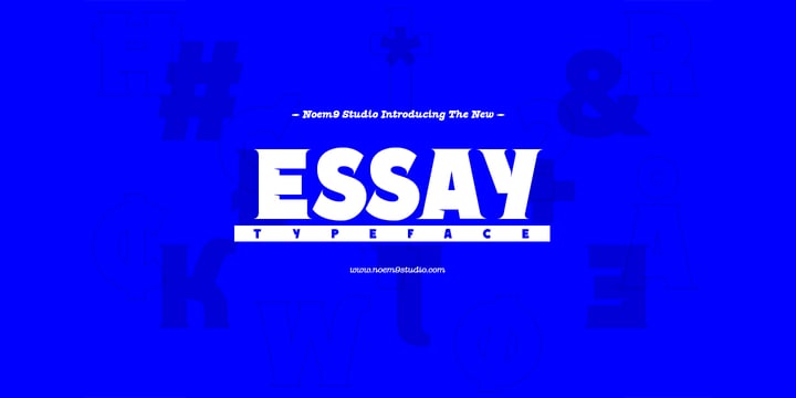 essay writing fonts