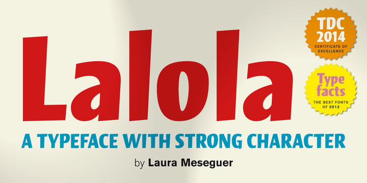 Lalola Font Poster 1