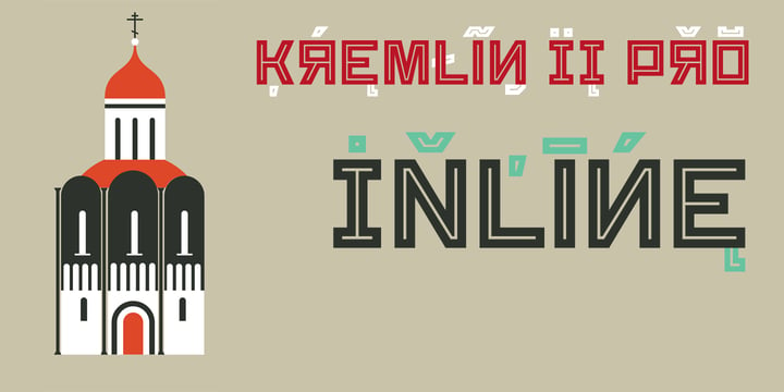 Kremlin II Pro Font Poster 2