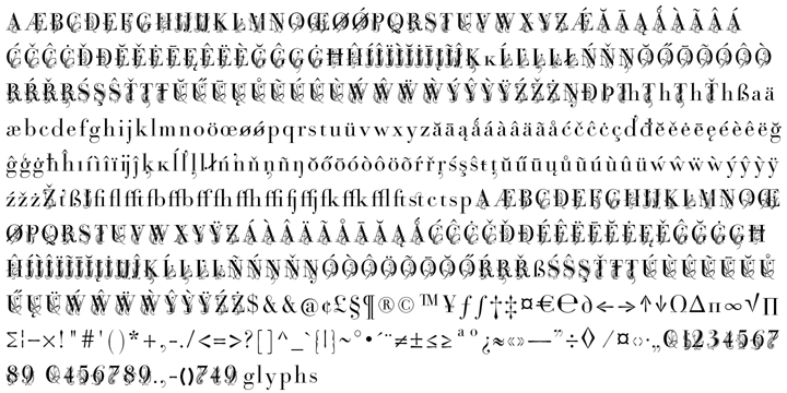 Bodoni Classic Fleurs