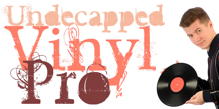 Undecapped Vinyl Pro Font Poster 1