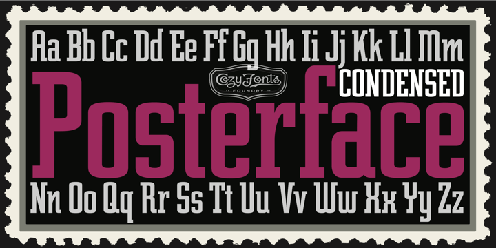 Posterface Font Poster 17