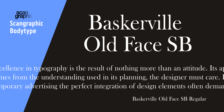 Baskerville Old Face SB | Webfont & Desktop font | MyFonts