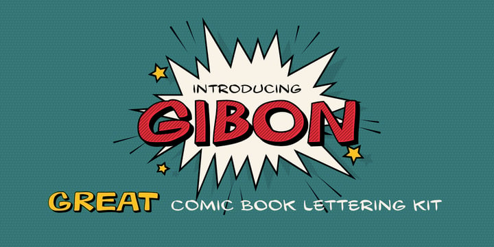 Gibon Font Poster 1