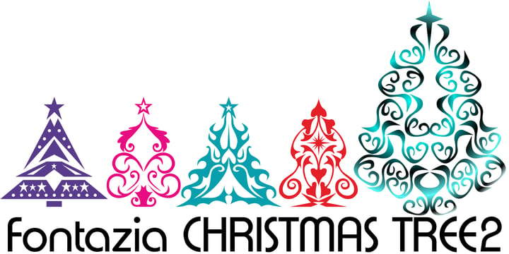 Fontazia Christmas Tree 2 Font Poster 1