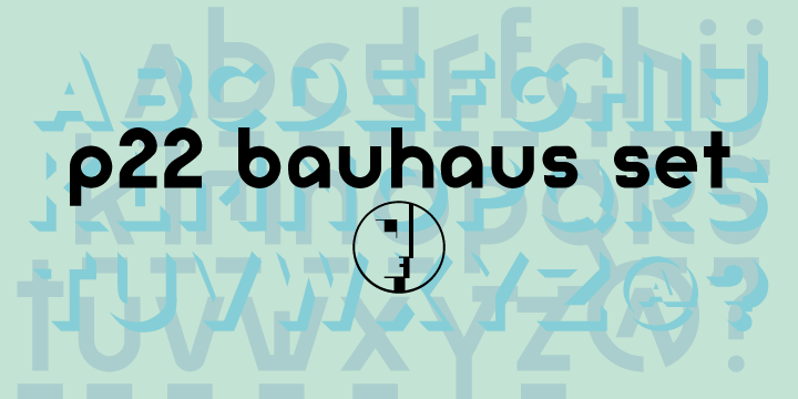 P22 Bauhaus Font Poster 3