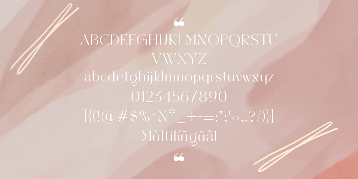 Quilany Font Poster 15