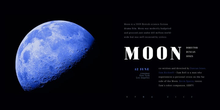 TT Moons Font Poster 9