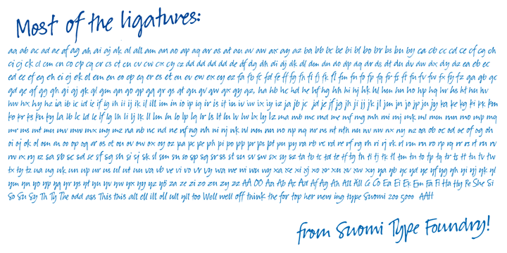 Suomi Hand Script™