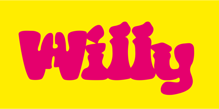 Ps Willy Font Poster 1