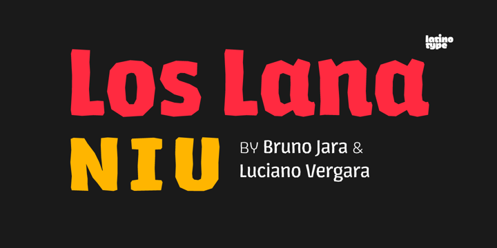 Los Lana Niu Font Poster 9