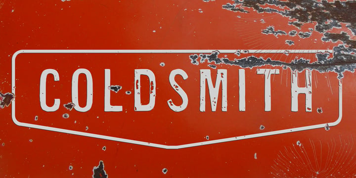Coldsmith Font Poster 1