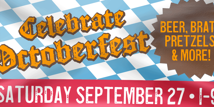 Octoberfest Font Poster 4