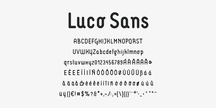 Luco Sans