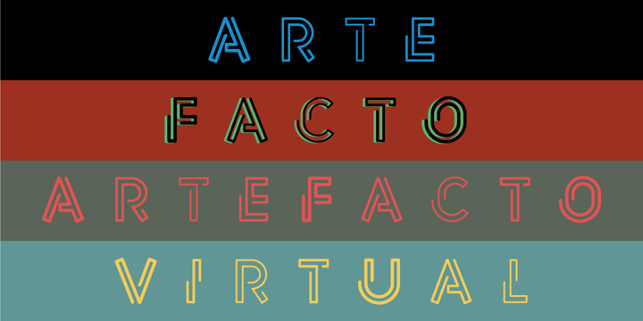 Virtual Font Poster 13
