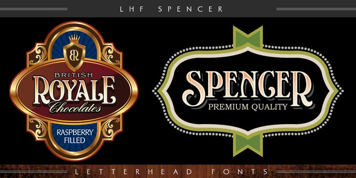 LHF Spencer Font Poster 2