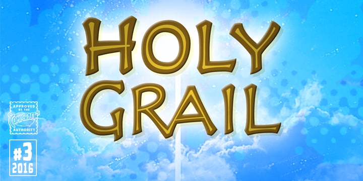 Holy Grail Font Poster 1