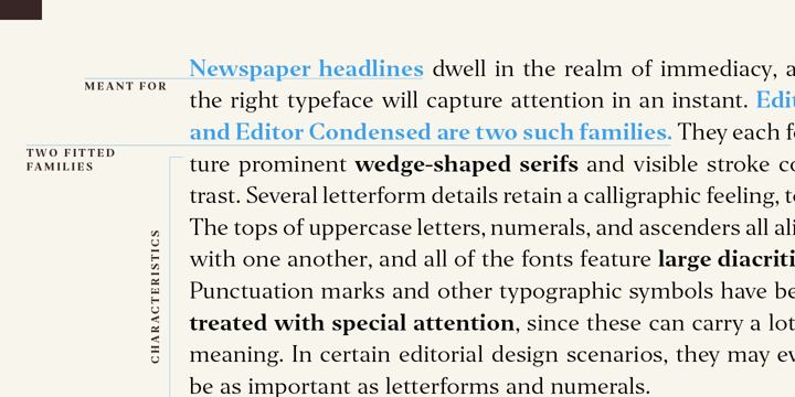 Editor Font Poster 7