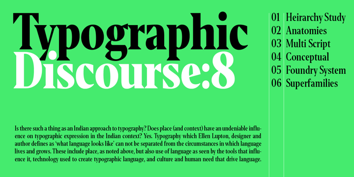 Editor Condensed Font Poster 7