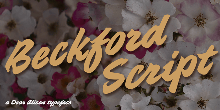 Beckford Script™