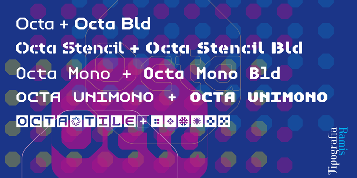 Octa Font Poster 1