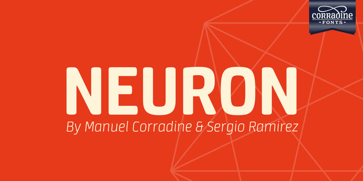 Neuron Font Poster 1
