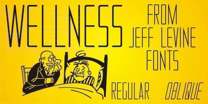 Wellness JNL Font Poster 1