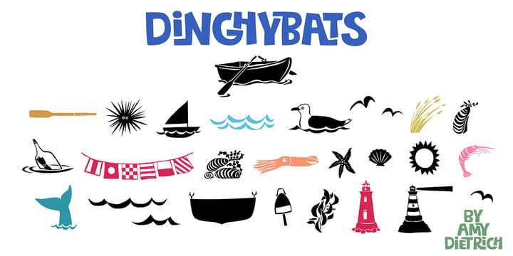 Dinghy Font Poster 7