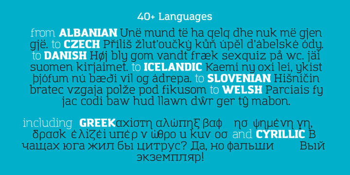 Amazing Grotesk Font Poster 8