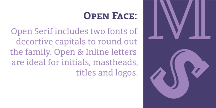 Open Serif
